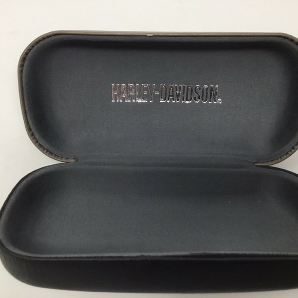 Harley Davidson~Two tone~Eyeglass~Sunglasses Case - Picture 5 of 7